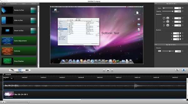 Mac screen recorder with audio